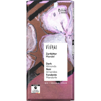 Vivani Zartbitter Mandel 55%, 100 gr Stück