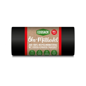 ECOSACK Öko-Müllbeutel 60L, 14 St Rolle