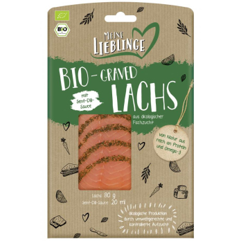 Meine Lieblinge Mein Lieblings Bio Graved Lachs, 8
