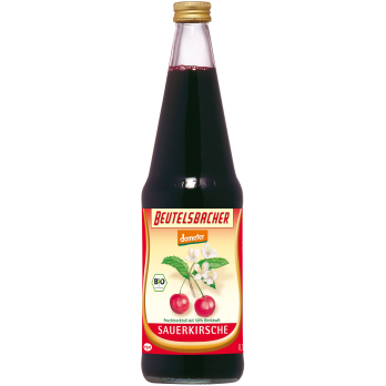 Beutelsbacher Sauerkirsche demeter, 0,7 ltr Flasch