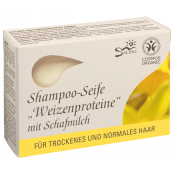 Saling Shampoo-Seife Weizenproteine, 125 gr Stück