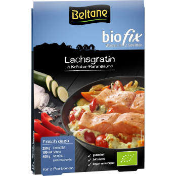 Beltane biofix - Lachsgratin, 17,7 gr Beutel