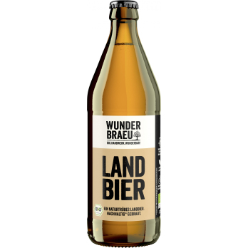 Wunderbräu Landbier, 0,5 ltr Flasche