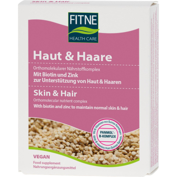 Fitne Nährstoffkomplex Haut & Haare, 60 St Packung
