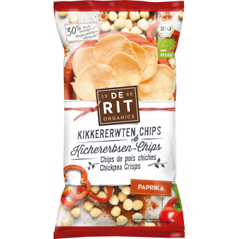 De Rit Kichererbsen Chips Paprika, 75 gr Beutel